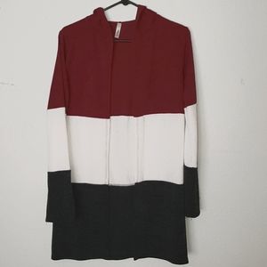 NWOT boutique hooded cardigan